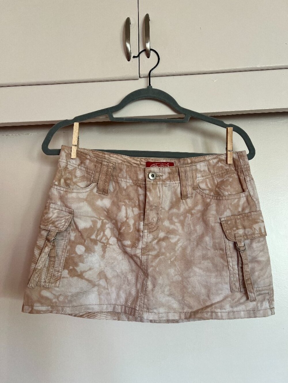 Vintage Y2K Be-Bop Cargo Mini Skirt